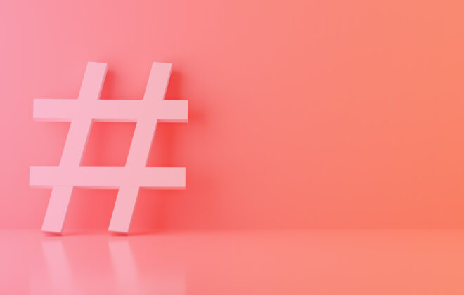 evolución del hashtag